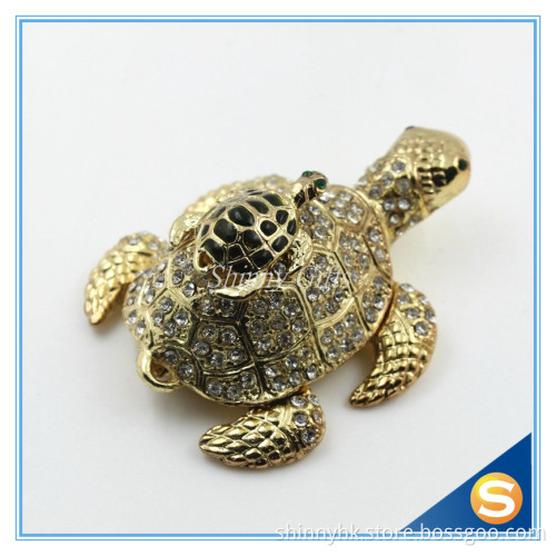 Shinny Gifts China Manufacturer Turtle Trinket Box Jewelry Box Small Gift SCJ075